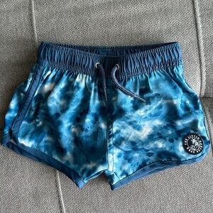 The Little Surfer Dude- swim trunks /shorts. Size 6-12 months